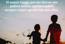 Photo of El Mayor Regalo Que Me Dieron Mis Padres Fueron Mis Hermanos Siempre Estare Agradecido A Por Ellos frases bonitas
