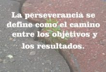 Photo of La Perseverancia Se Define Como El Camino Entre Los Objetivos Y Los Resultados frases bonitas