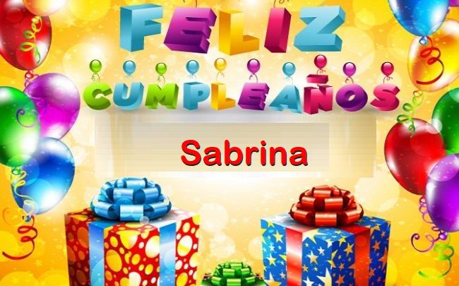 Feliz Cumpleaños Sabrina – Imágenes De Bonitas Para Descargar Gratis