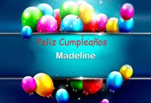 Photo of Feliz Cumpleaños Madeline