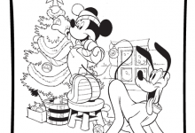 Photo of Dibujos Para Colorear Arbol De Navidad , Mikey Pluto