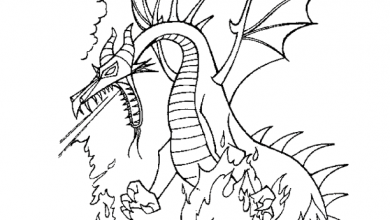 Photo of Dibujos Para Colorear Dragon