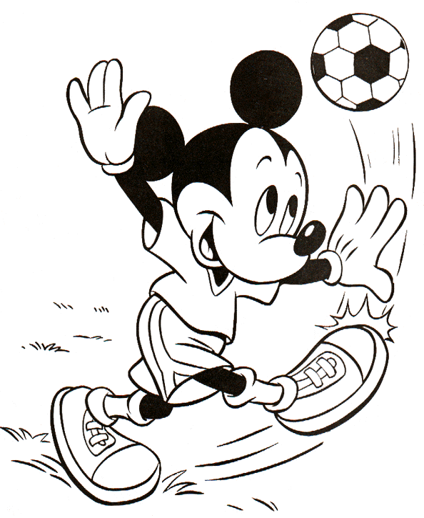 Photo of Dibujos Para Colorear Mickey Con Balon