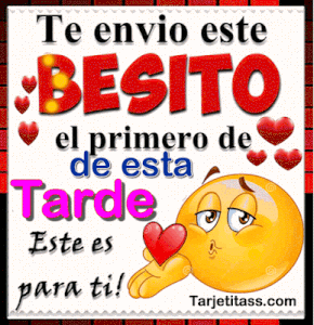 Bonita tarde amor gif animadas