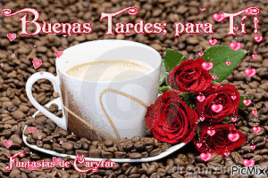 Buena tarde mi amor gif animadas
