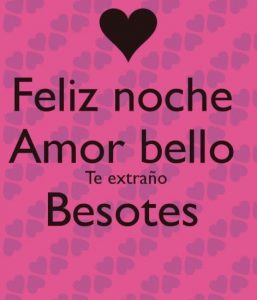 Buenas Noches Mi Amor Te Quiero Mucho Para Facebook
