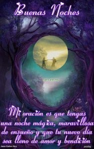 Buenas Noches Preciosa