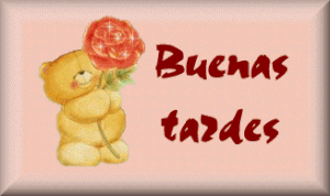 Buenas tardes amor gif animadas