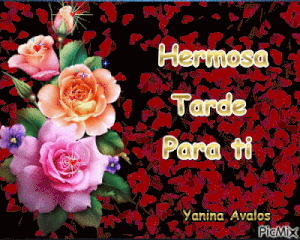 Buenas tardes como estas gif animadas