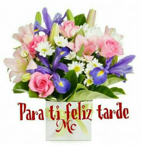 Buenas Tardes Con Rosas Para Whatsapp Celular