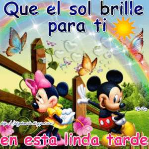 Buenas tardes corazón gif animadas