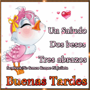 Buenas tardes imágenes bonitas gif animadas