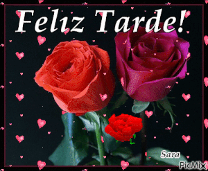 Buenas tardes mi amorcito gif animadas