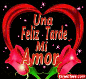 Buenas tardes para mi amor gif animadas
