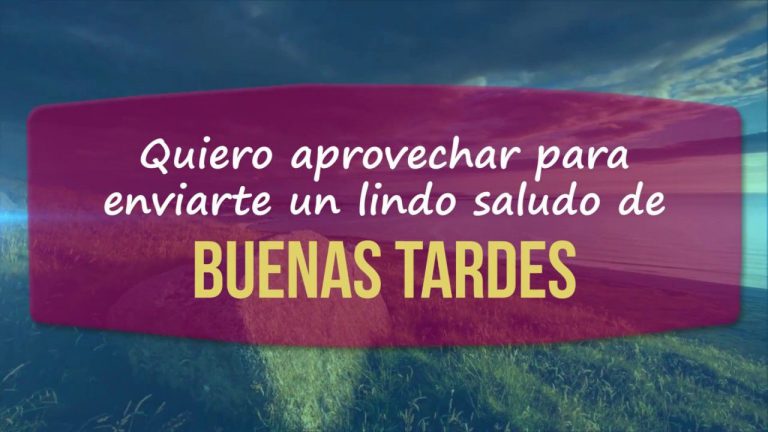 Buenas Tardes Para Mi Amor Para Whatsapp Celular