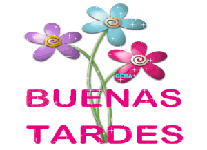 Buenas tardes señorita gif animadas