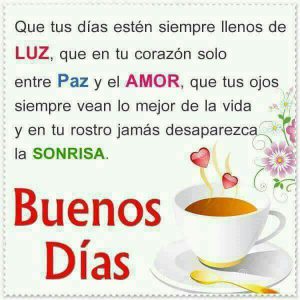 Buenos Dias Mi Amor Hermoso