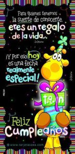 Buscar felicitaciones de cumpleaños