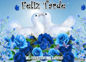 Carteles de buenas tardes gif animadas