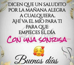 Dar Los Buenos Dias A Mi Amor Para Una Amiga