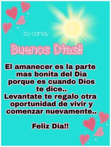 Dedicatorias Buenos Dias Para Celular