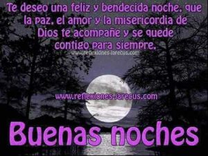 Dedicatorias d buenas noches