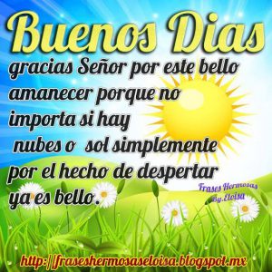 Desear Buenos Dias Con Amor