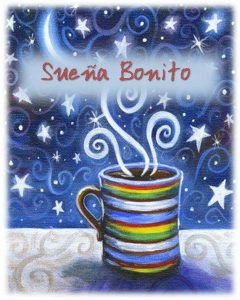 Dibujos de dulces sueños para WhatsApp