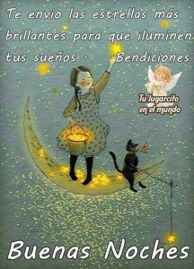 Dulces mensajes de buenas noches para Facebook