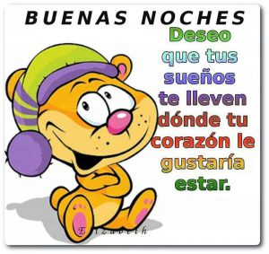 Dulces sueños fotografia para WhatsApp