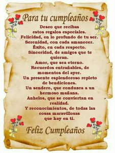 Feliz cumpleaños