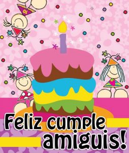 Feliz cumpleaños d para descargar en Facebook