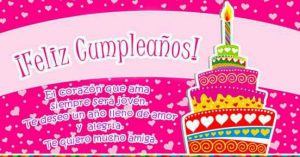 Feliz cumpleaños e