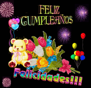 Feliz cumpleaños e para descargar por WhatsApp