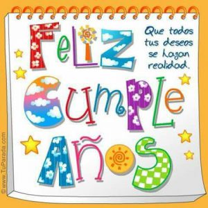 Feliz cumpleaños frases para descargar por WhatsApp