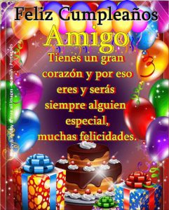 Feliz cumpleaños para dibujar para descargar en Facebook