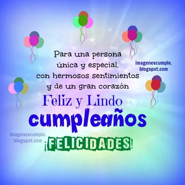 Feliz cumpleaños para mujer para descargar en Facebook