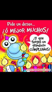 Feliz cumpleaños para una amiga