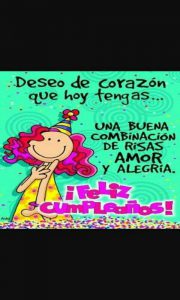 Feliz cumpleaños un año