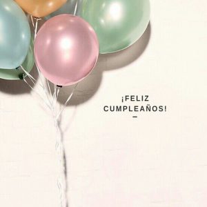 Feliz día de cumpleaños