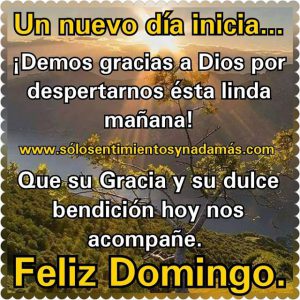 Feliz domingo cristiano para celular