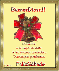 Feliz sábado para WhatsApp