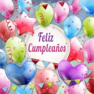 Foto felicitación cumpleaños para descargar por WhatsApp