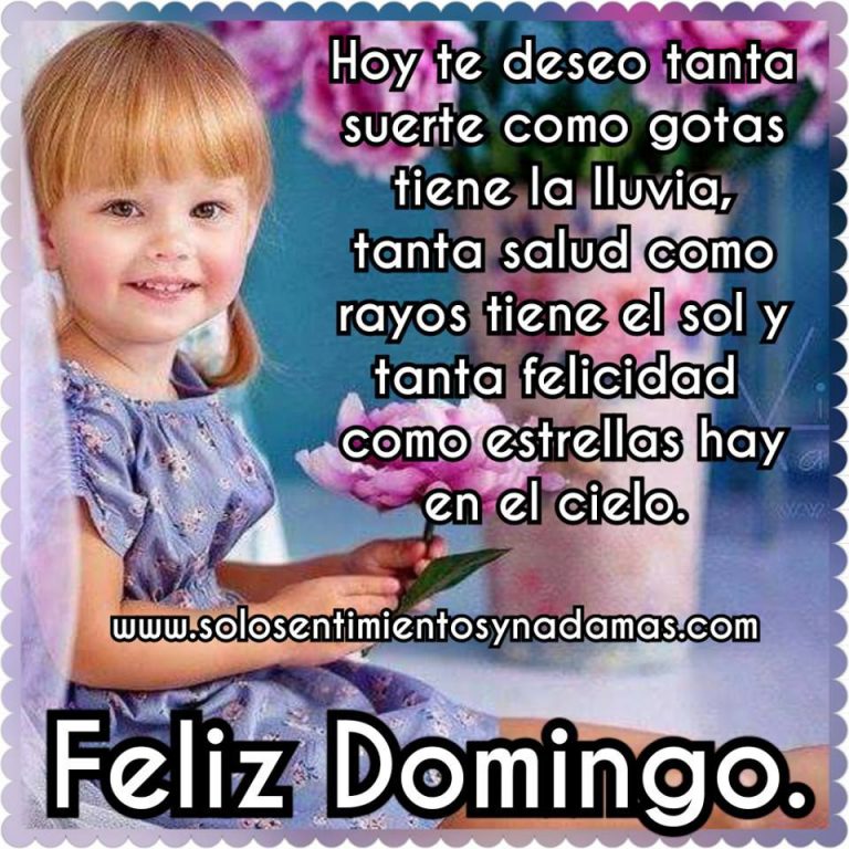 Frases Con Imagenes De Feliz Domingo Para Celular