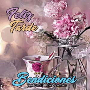 Frases de bonita tarde gif animadas