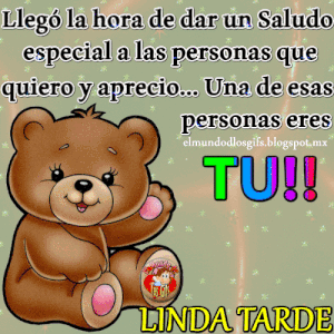 Frases de buenas tardes cortas gif animadas