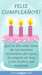 Frases de feliz cumpleaños