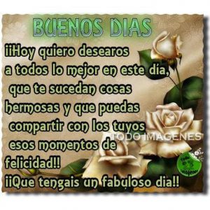 Frases hermosas de amor de buenos días