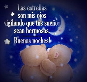 Frases para decir buenas noches a una mujer hermosa