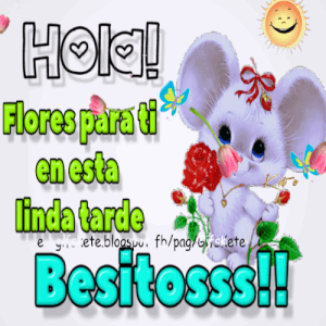Frases para desear una linda tarde a mi amor gif animadas